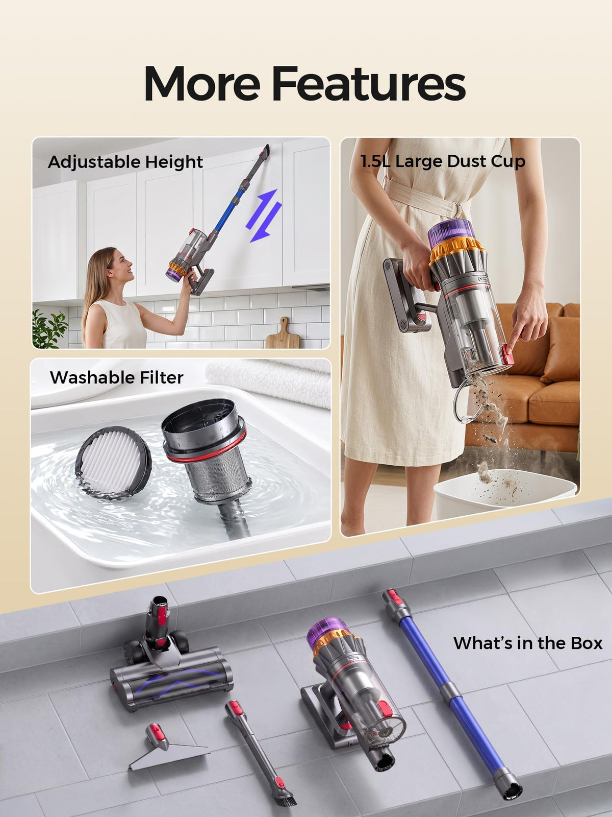 Cordless Stick Vacuum Cleaner G860