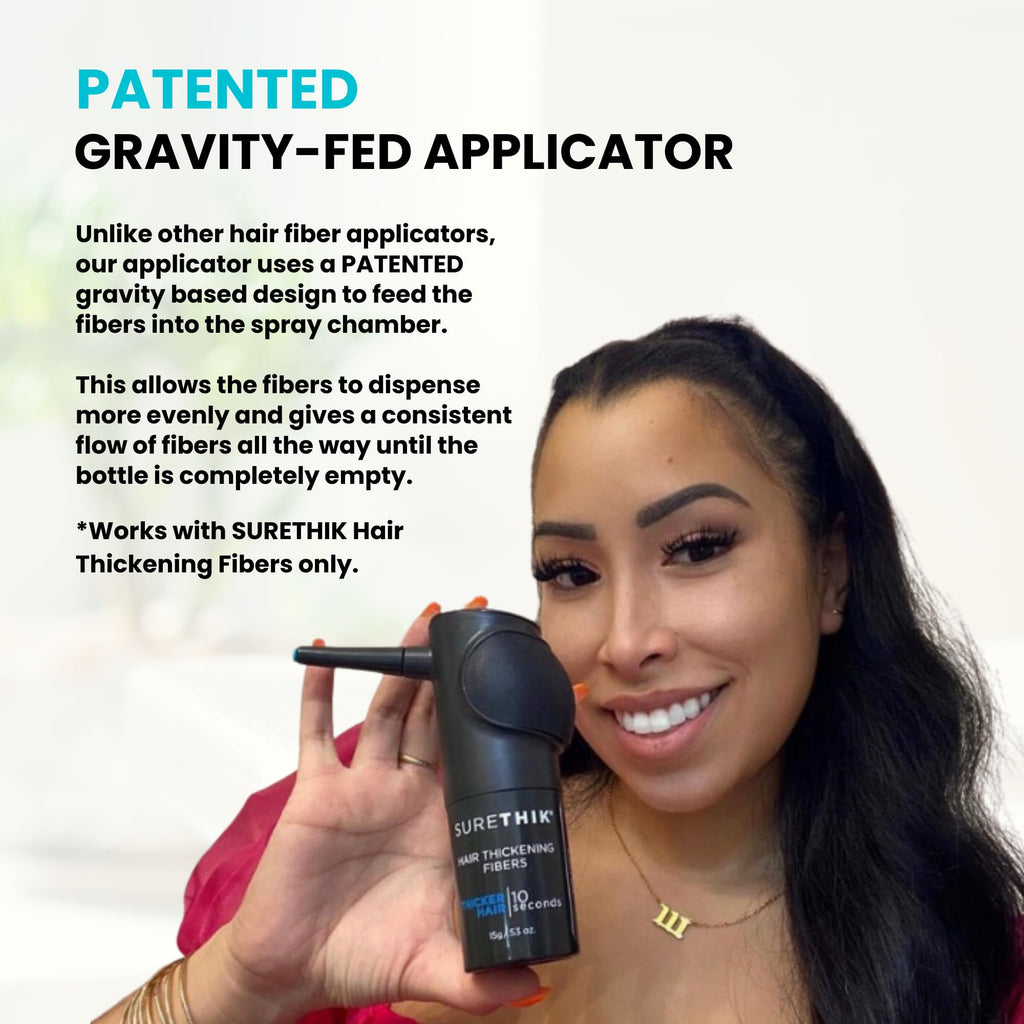 15g Hair Fiber 4 Piece Set with Application Tools P4924