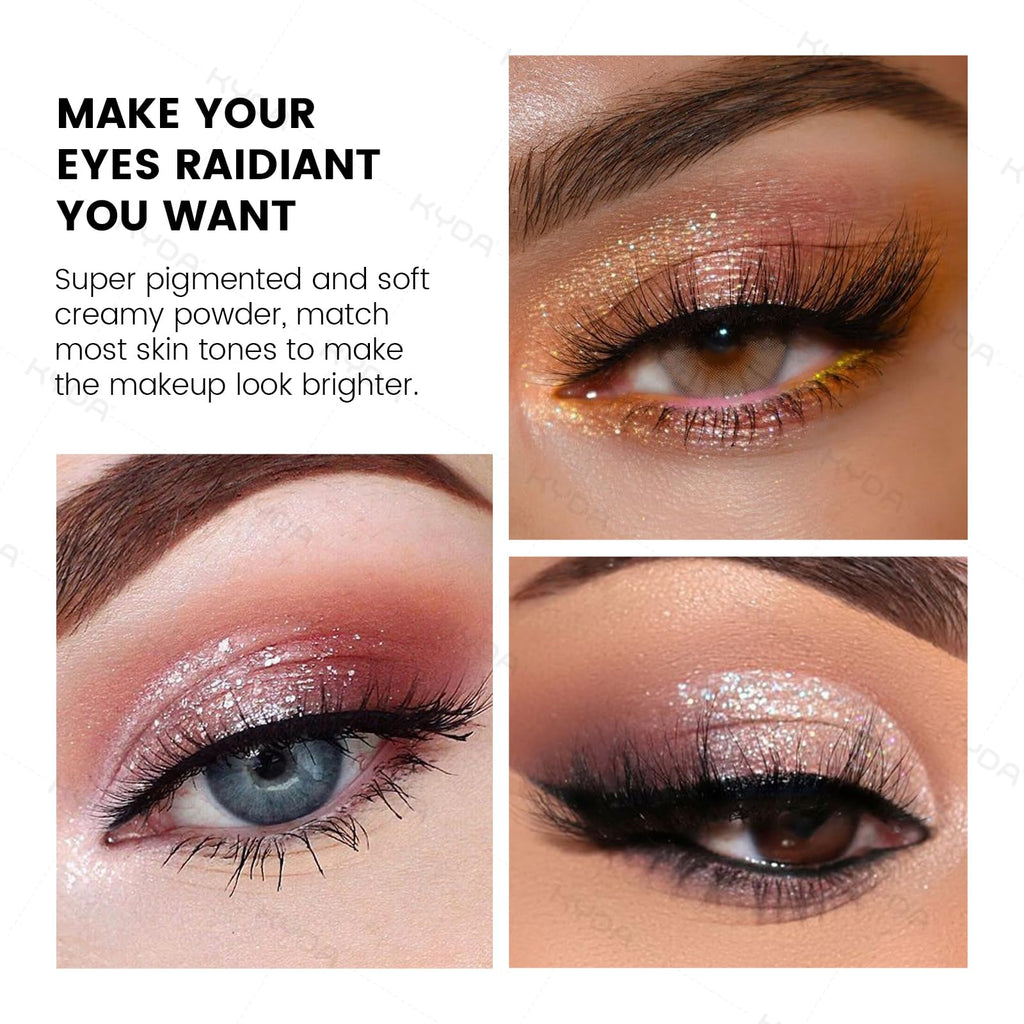 10 Colors Glitter Eyeshadow Palette A819208