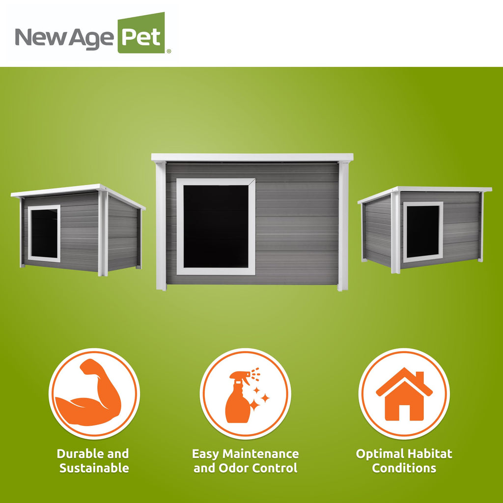 X-Large Grey Dog House W51358