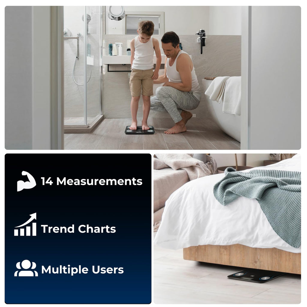 Smart Bluetooth Body Fat Measurement Scale Y406593