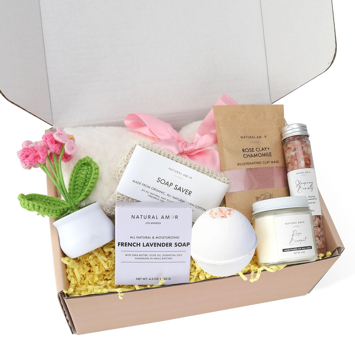 8-Piece Spa Gift Set with Blanket M204