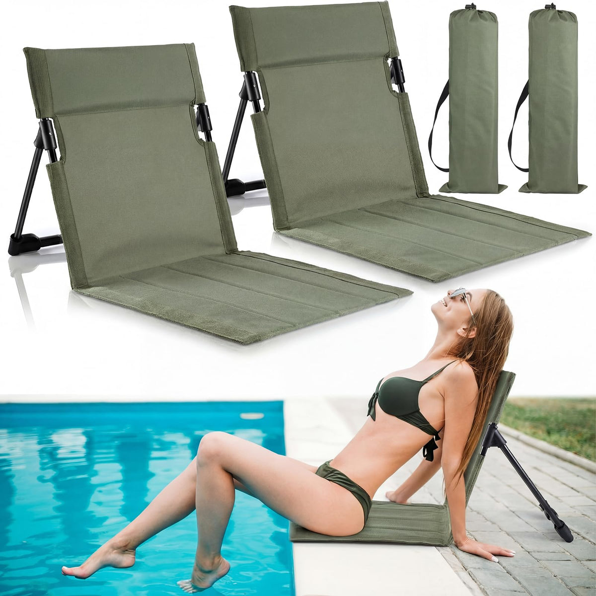 Foldable Poolside Chairs I5309