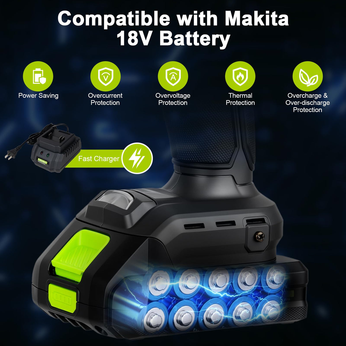21V Cordless Brushless Multi-Head Drill Driver Kit K4693