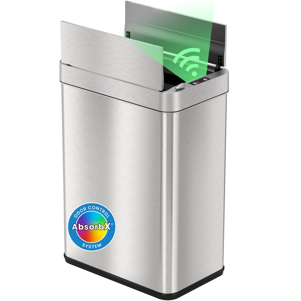 13 Gallon Sensor Kitchen Trash Can V37284