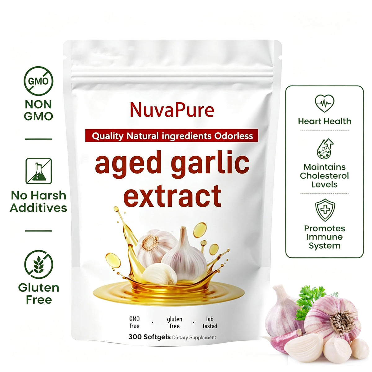 Aged Garlic Extract 300 Capsules L798