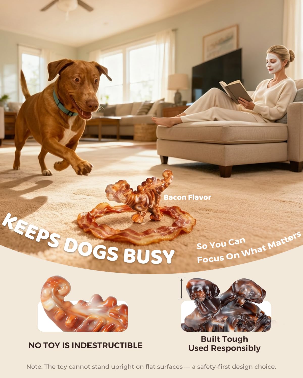 2-Pack Tough Dog Chew Toys M9312