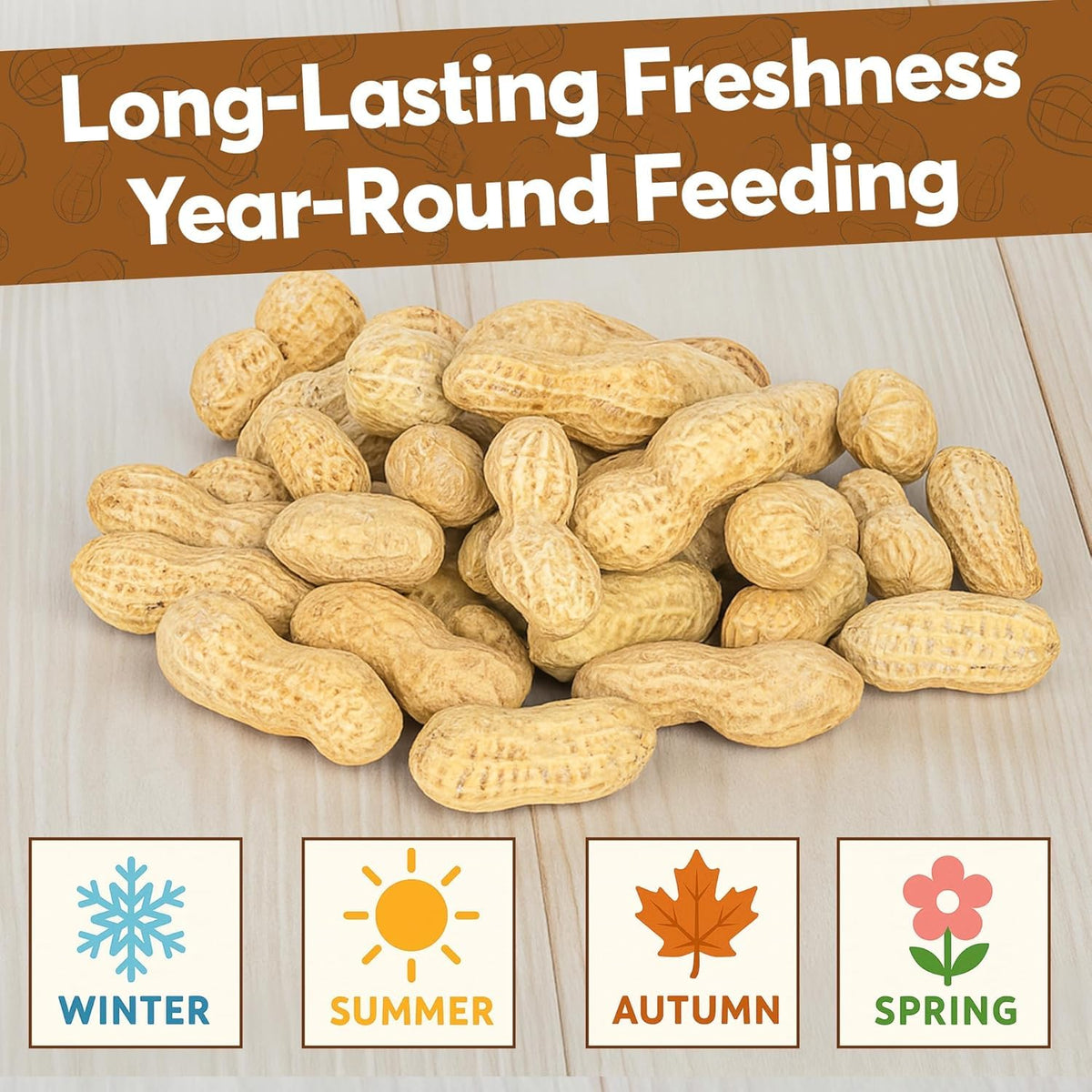 Raw In Shell Peanuts 30 Lb H700557