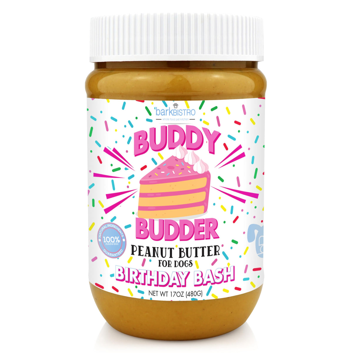 100% Natural Dog Peanut Butter 17oz O14798