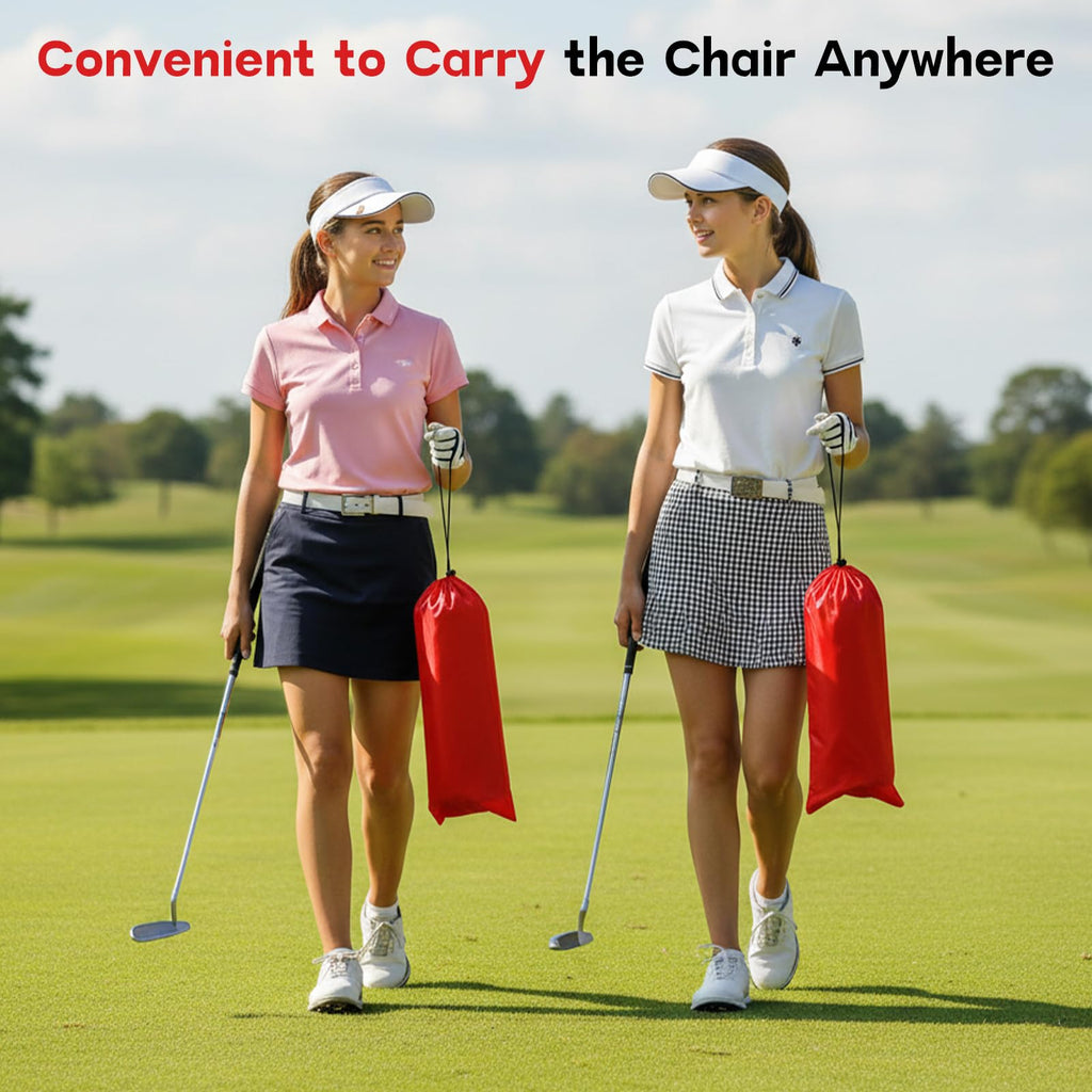 2 Pack Foldable Stadium Seats with Back Support R7330