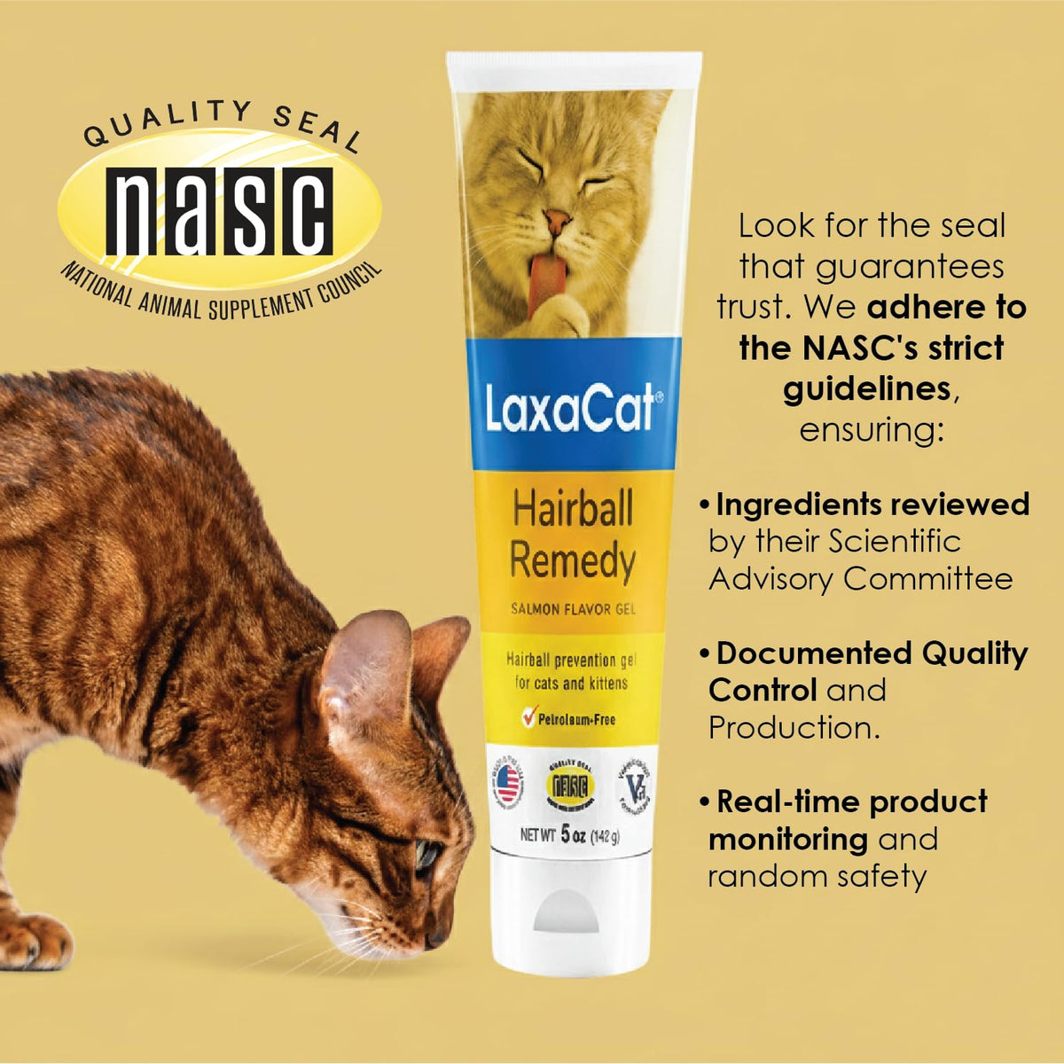 5 oz Petroleum Free Cat Hairball Gel C463526