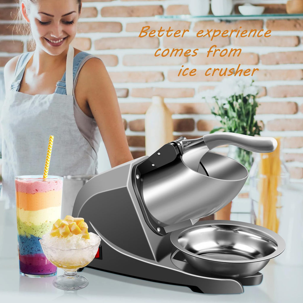 Ice Shaver Machine with Ice Tray X5497