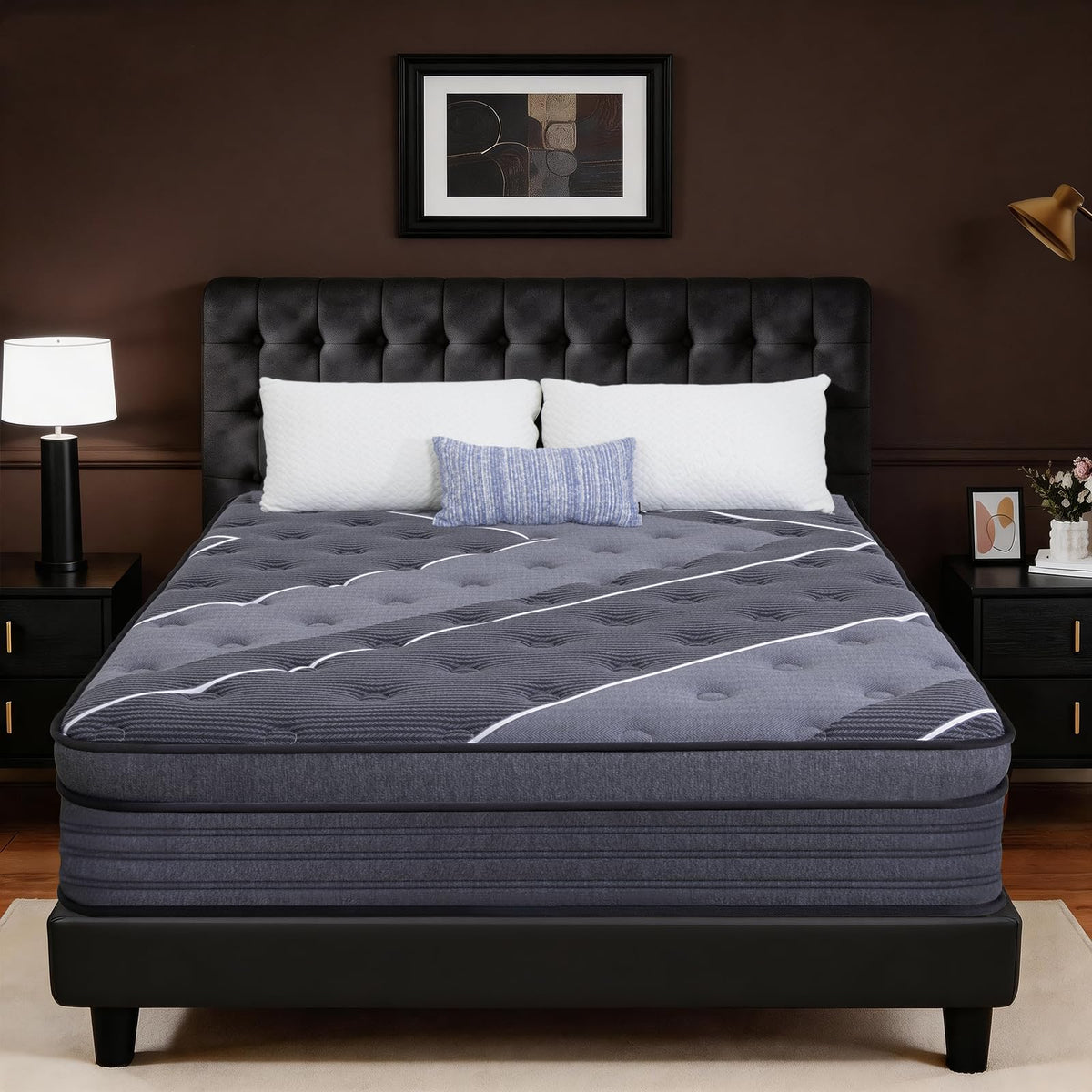12 Inch Full Size Hybrid Mattress I677