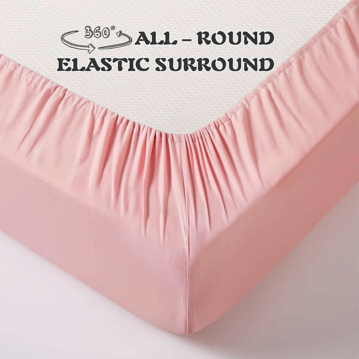 Light Pink Toddler Sheet Set M72887