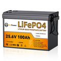 24V 100Ah Deep Cycle LiFePO4 Battery A308