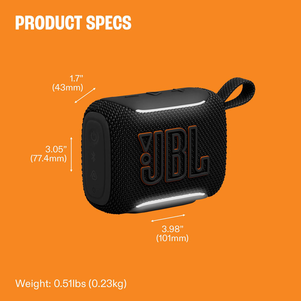 Portable Bluetooth Speaker Waterproof Dustproof Black I492763