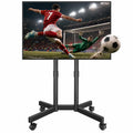 Black Rolling TV Stand for 32-75 Inch TVs Z17769