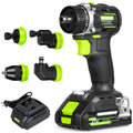 21V Cordless Brushless Multi-Head Drill Driver Kit K4693