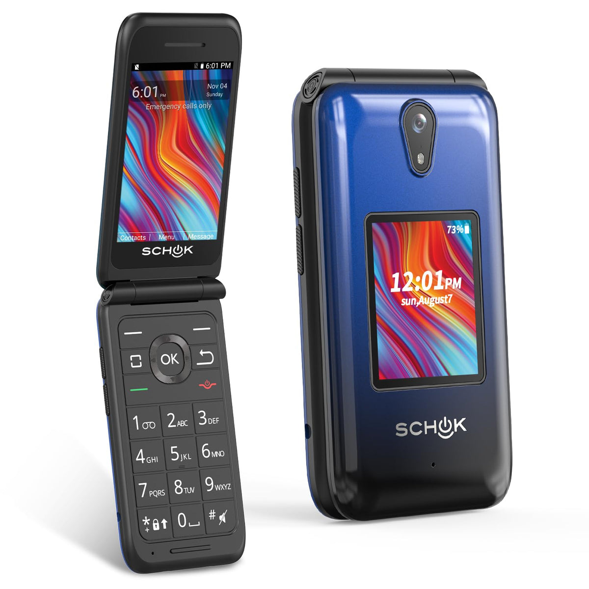 4G Flip Phone with Replaceable Shells Z554561