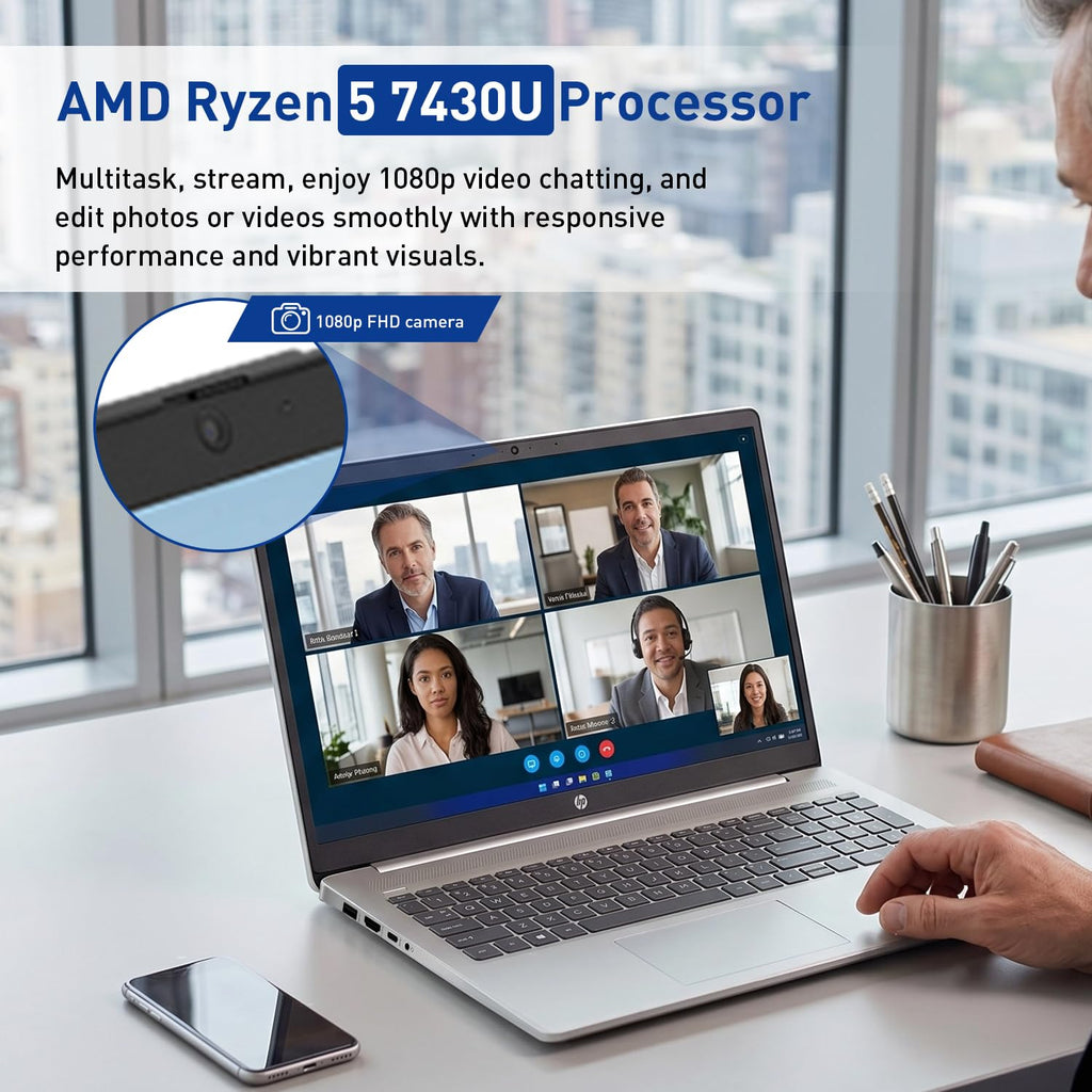 17.3" FHD IPS Anti-Glare Laptop, AMD Ryzen 5, 16GB RAM, 1TB Storage D1628
