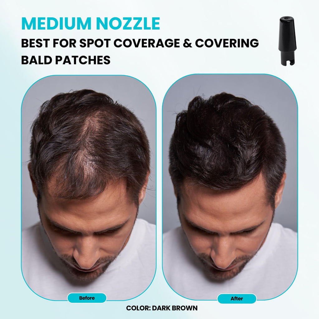 15g Hair Fiber 4 Piece Set with Application Tools P4924