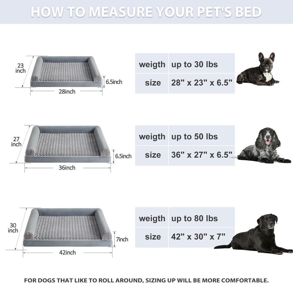 Washable Large Dog Bed Z12579