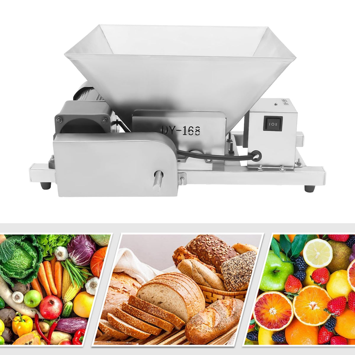 4L Stainless Steel Electric Fruit Grinding Machine Q96251