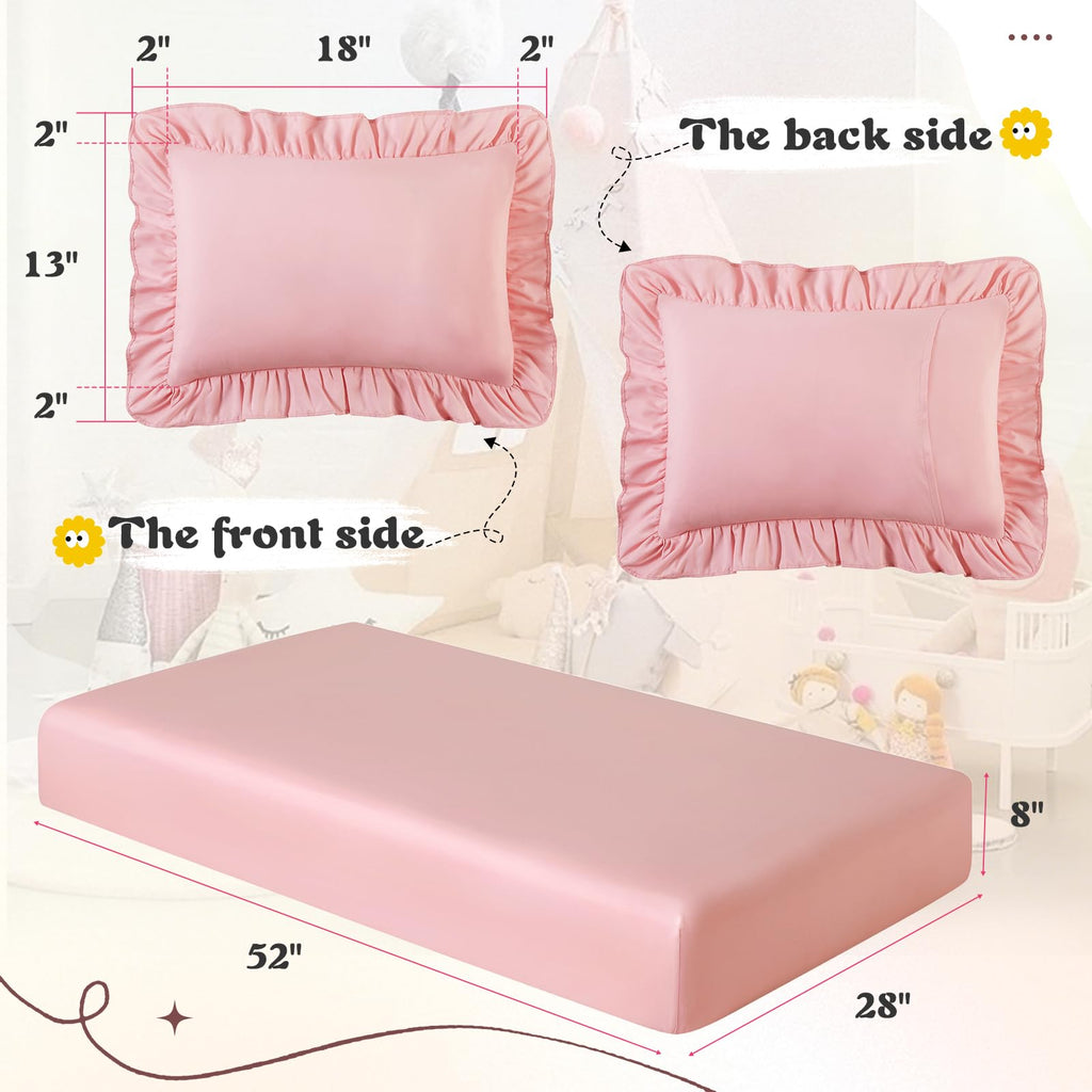 Light Pink Toddler Sheet Set M72887