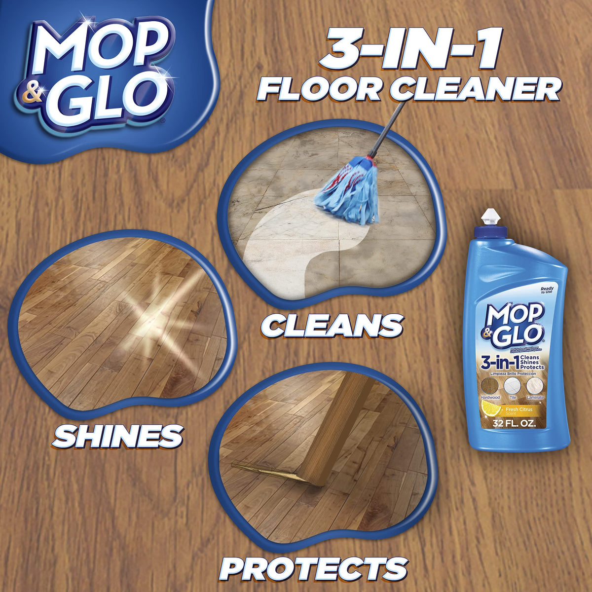 Multi-Surface Floor Cleaner Fresh Citrus 64 Oz Q5134
