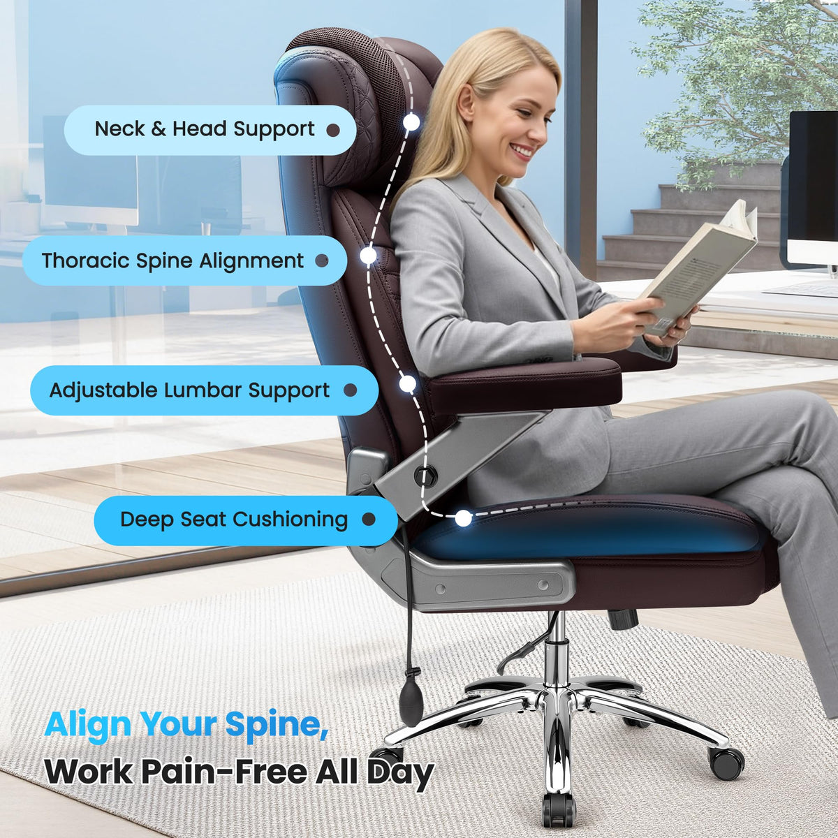 500LBS Big and Tall Office Chair O19381