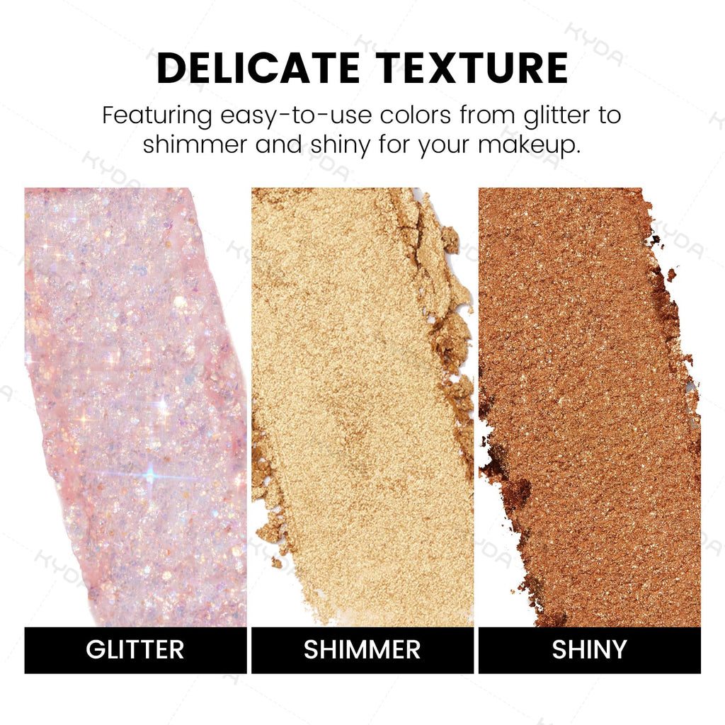 10 Colors Glitter Eyeshadow Palette A819208