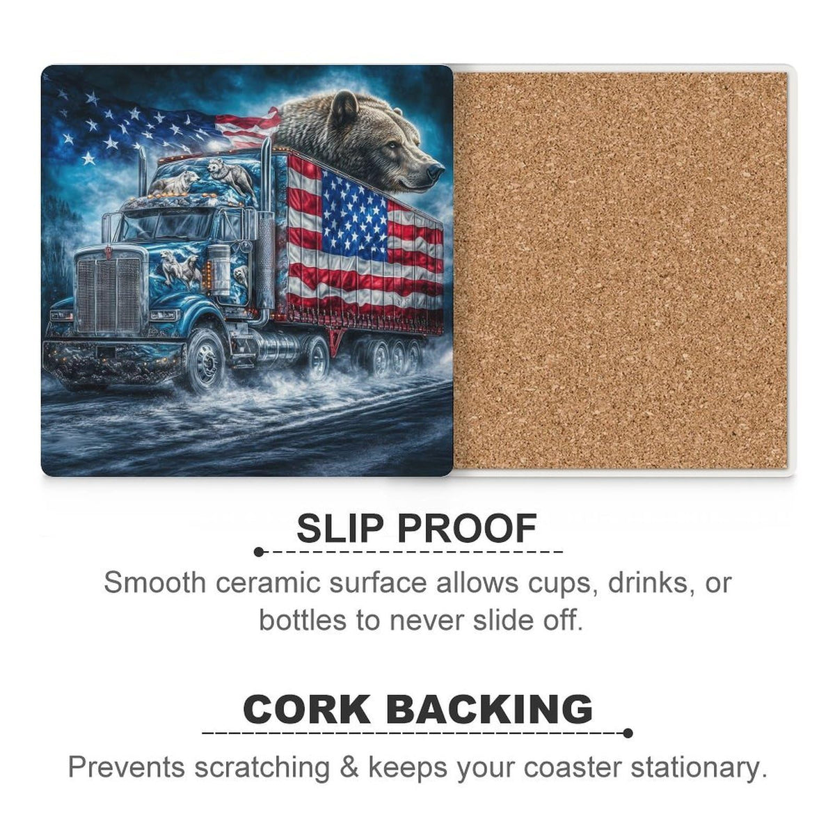 Ceramic Coasters Set Y59111