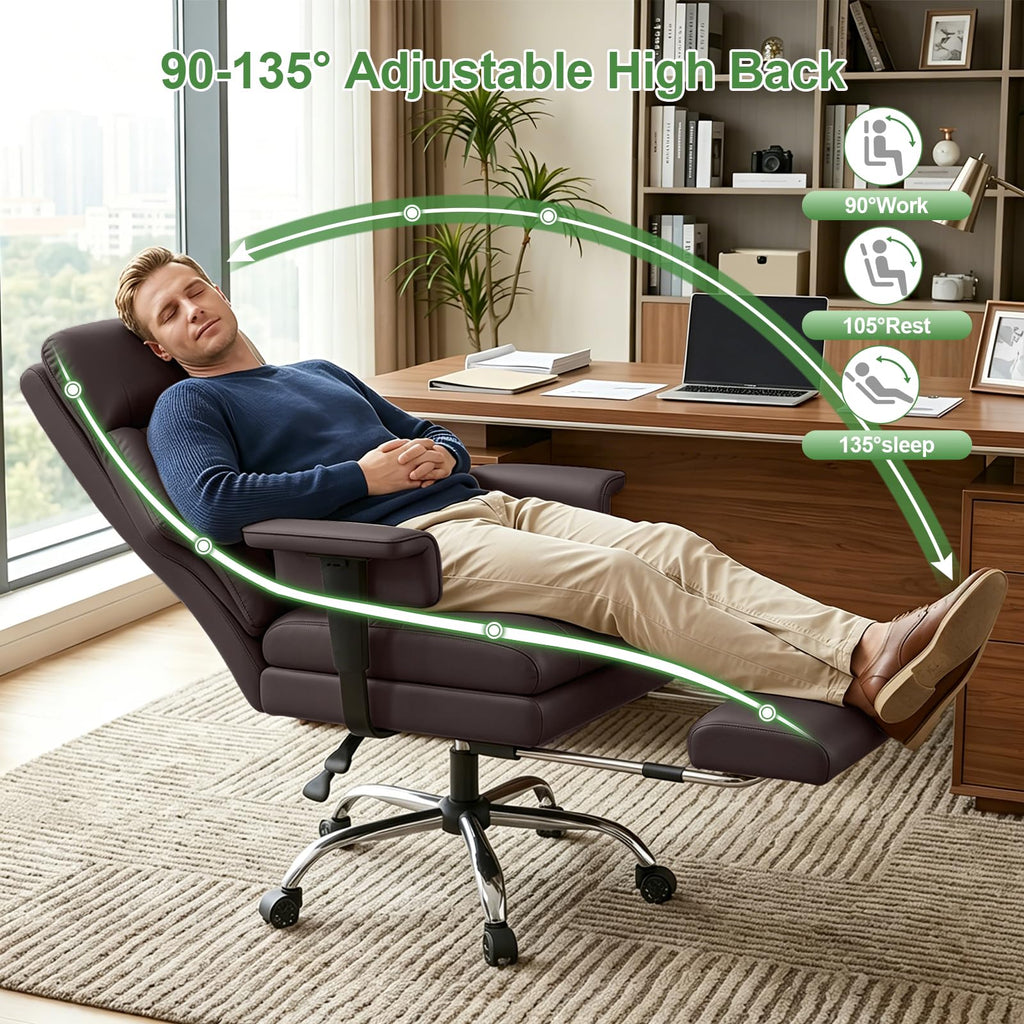 Brown Ergonomic Office Chair T57832