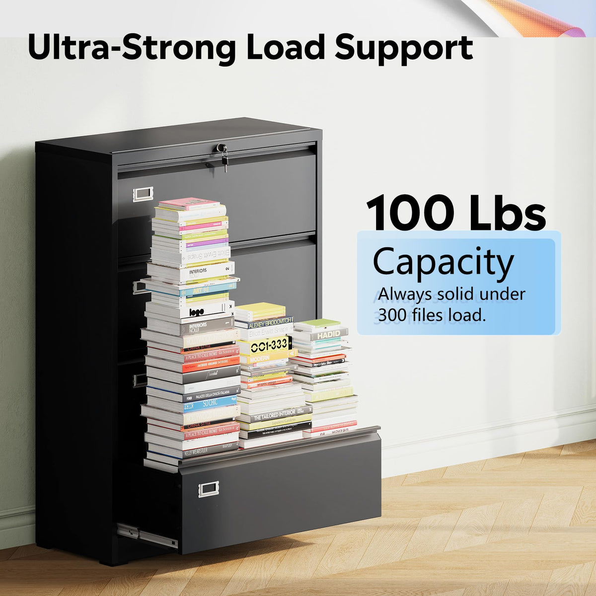 4 Drawer File Cabinet L184407