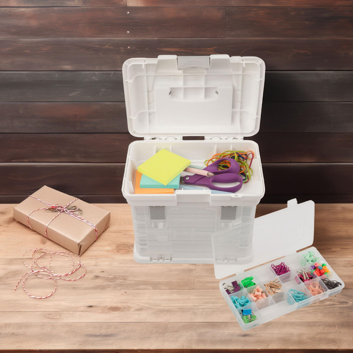 Portable Tool Box Small Parts Organizer with Drawers T956149