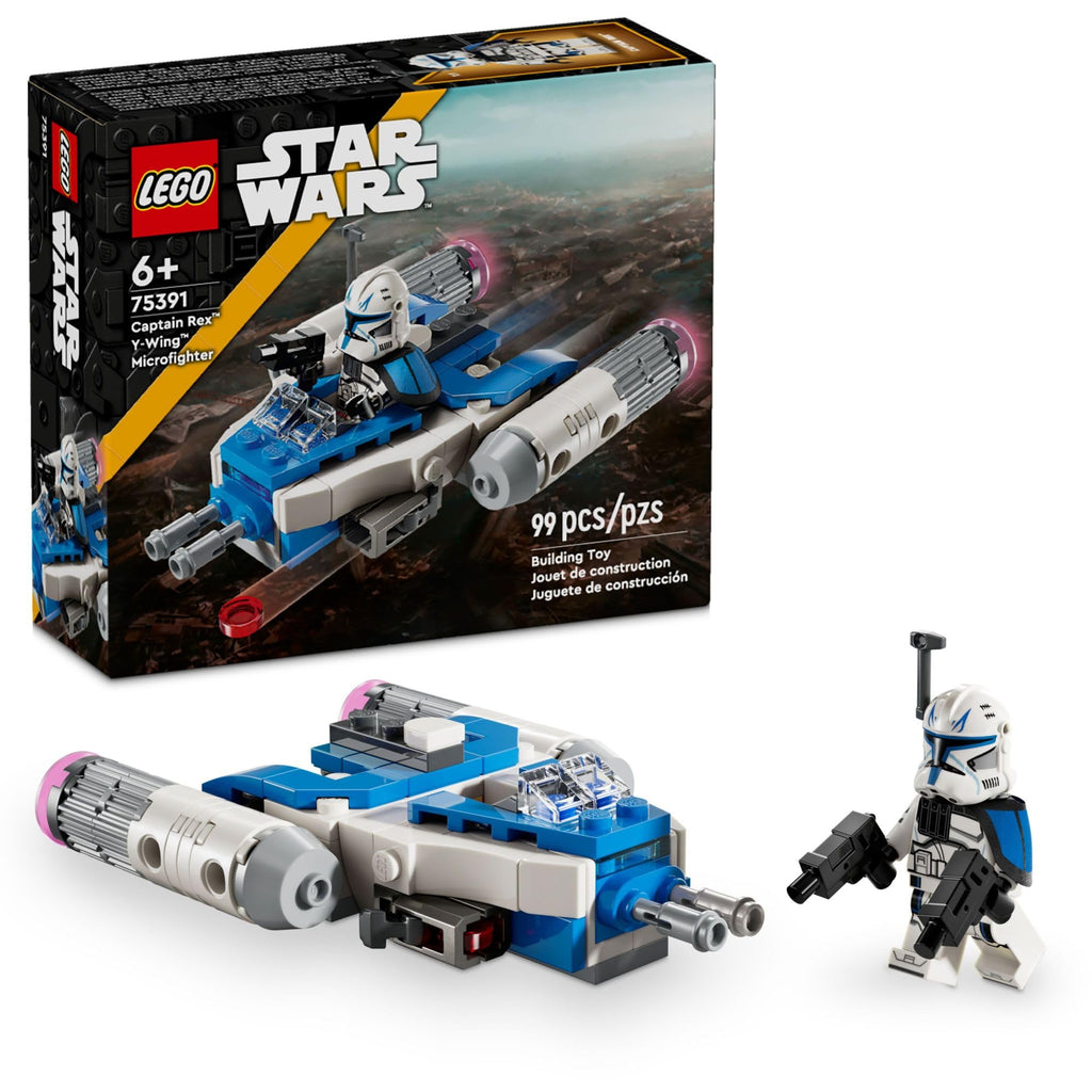 Star Wars Y-Wing Microfighter Building Set with Minifigure I9001
