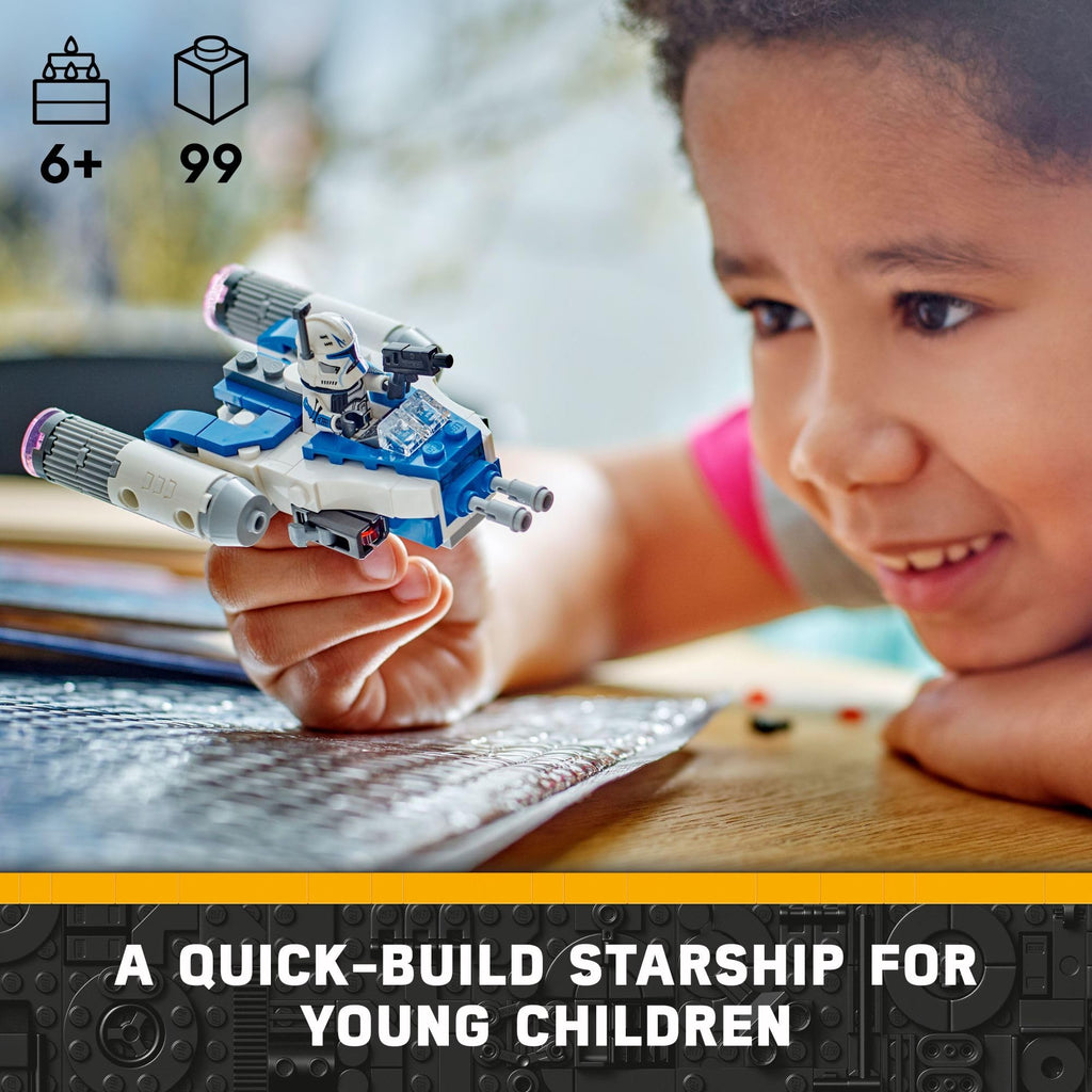 Star Wars Y-Wing Microfighter Building Set with Minifigure I9001
