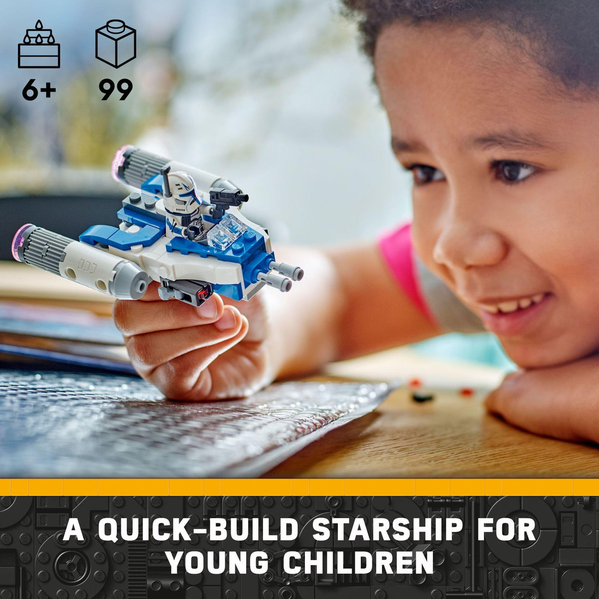 Star Wars Y-Wing Microfighter Building Set with Minifigure I9001