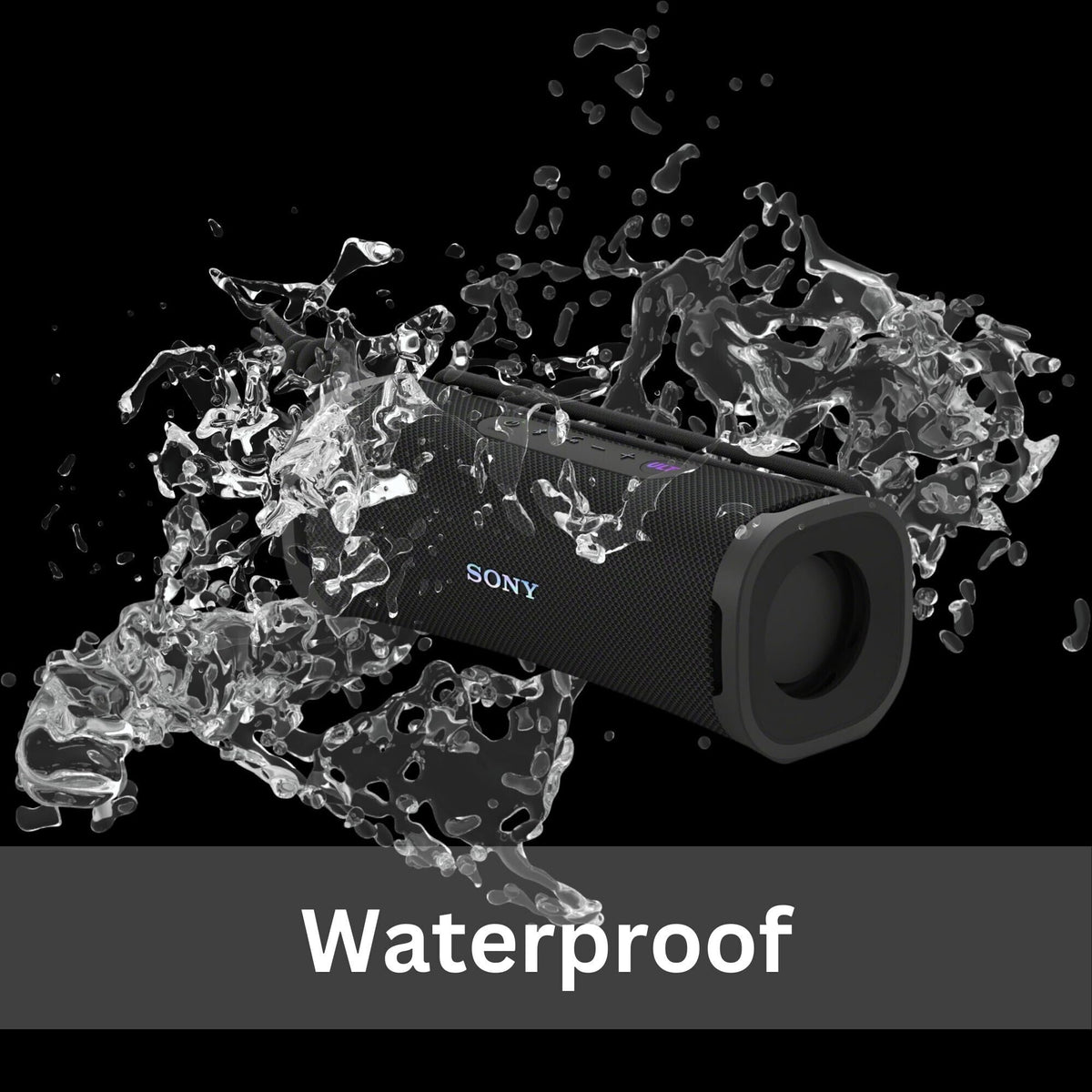 Black 2-Pack Portable Bluetooth Speaker T830531
