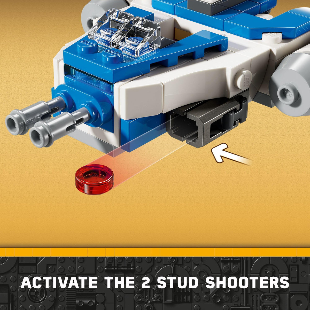 Star Wars Y-Wing Microfighter Building Set with Minifigure I9001
