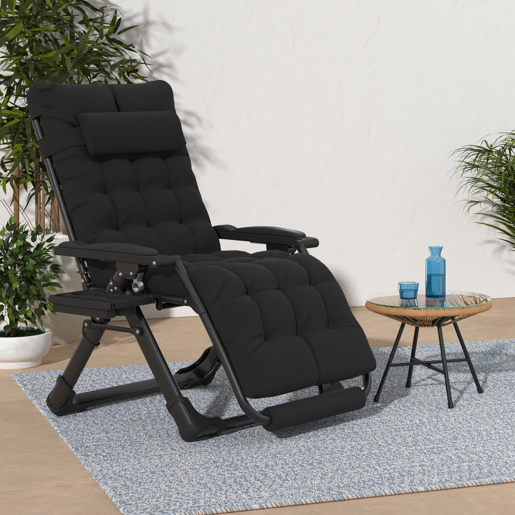Oversized Zero Gravity Chair XL Black R231