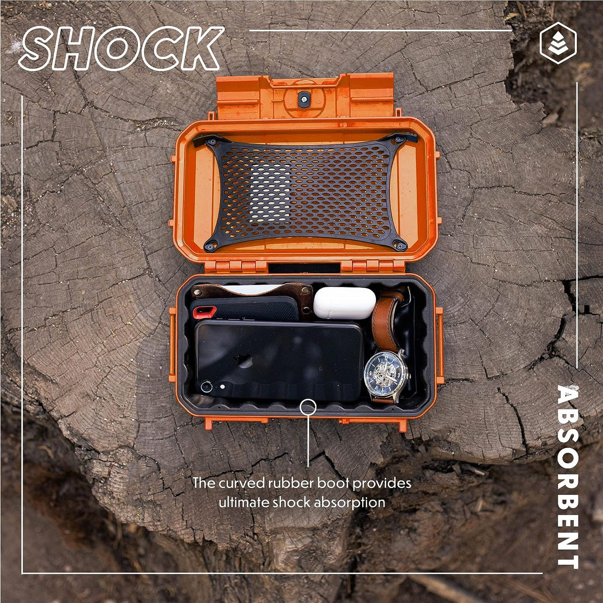 Orange Protective Dry Box Y108