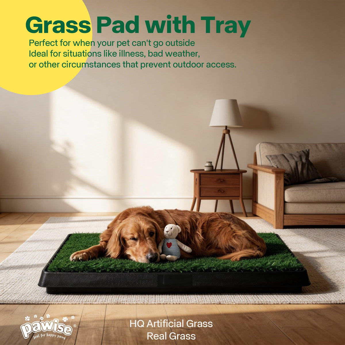 Dog Grass Pad with Tray R55158