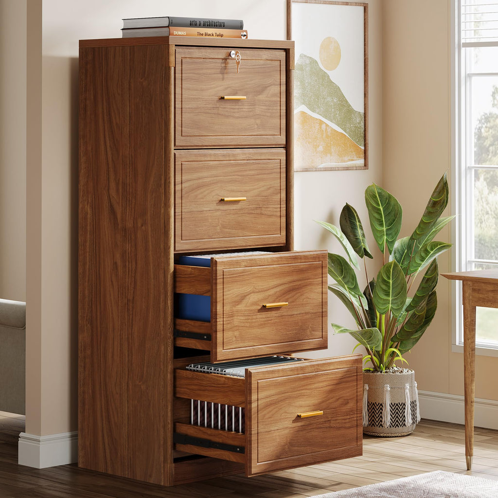 4 Drawer File Cabinet with Lock S2532