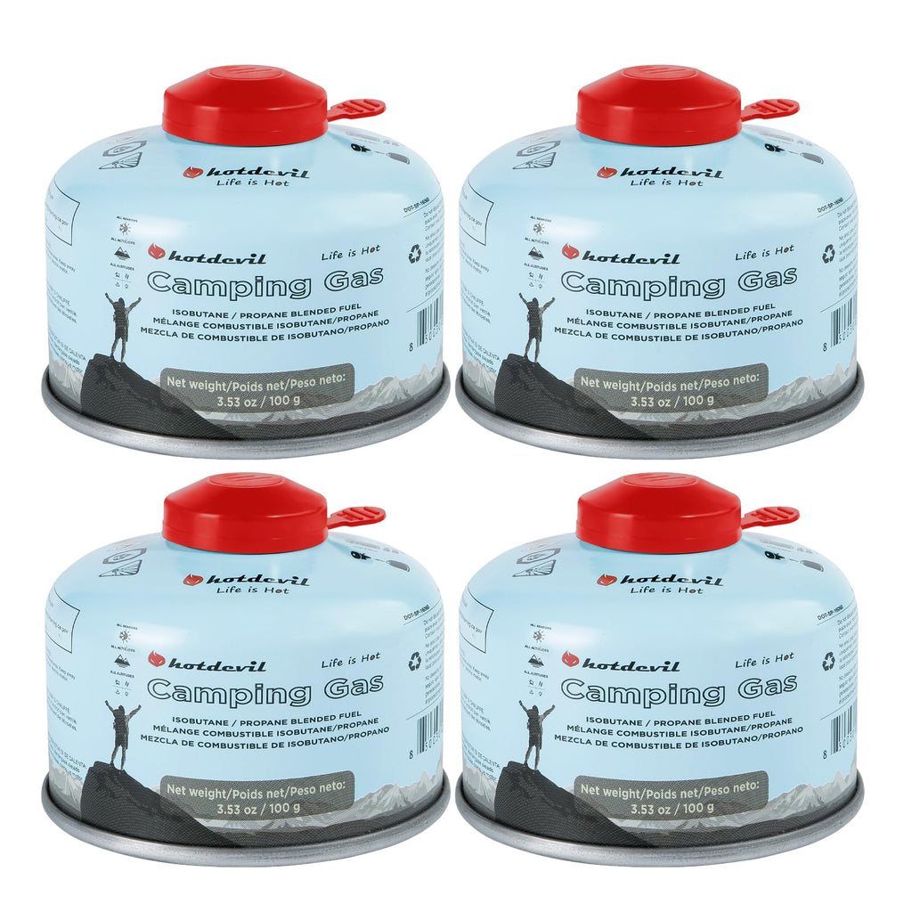 Isobutane Propane Butane Camping Fuel Canister 100 Gram F289667