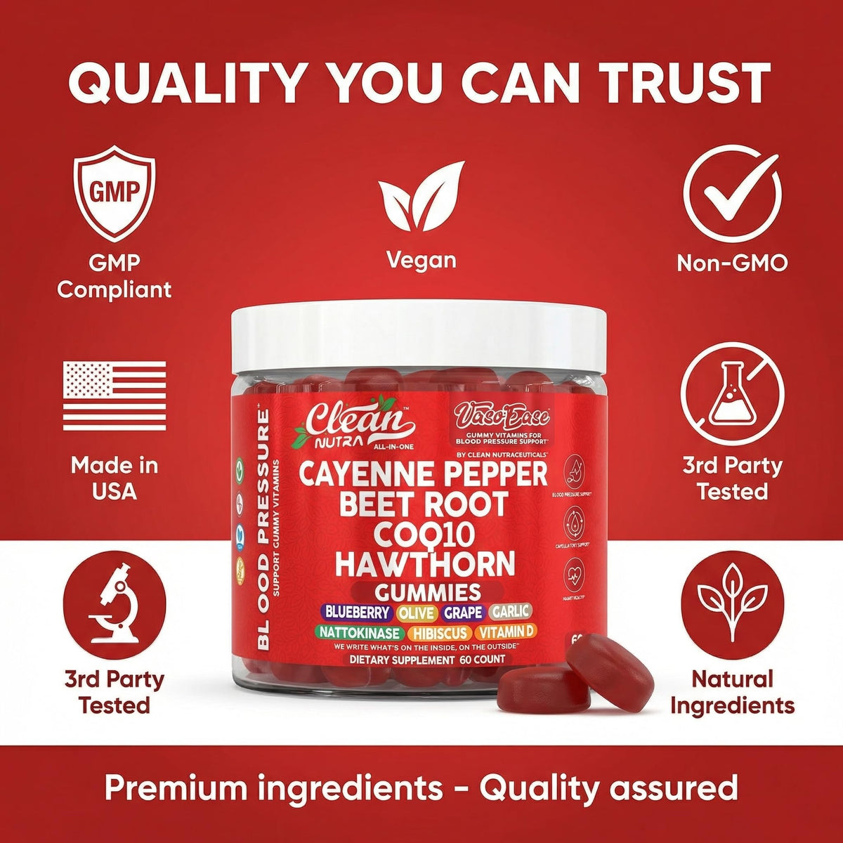 Cayenne Pepper Beet Root Gummies O36209