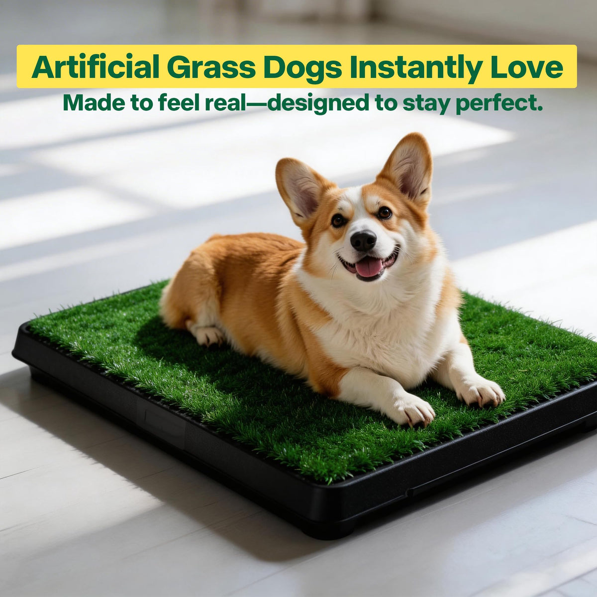Dog Grass Pad with Tray R55158