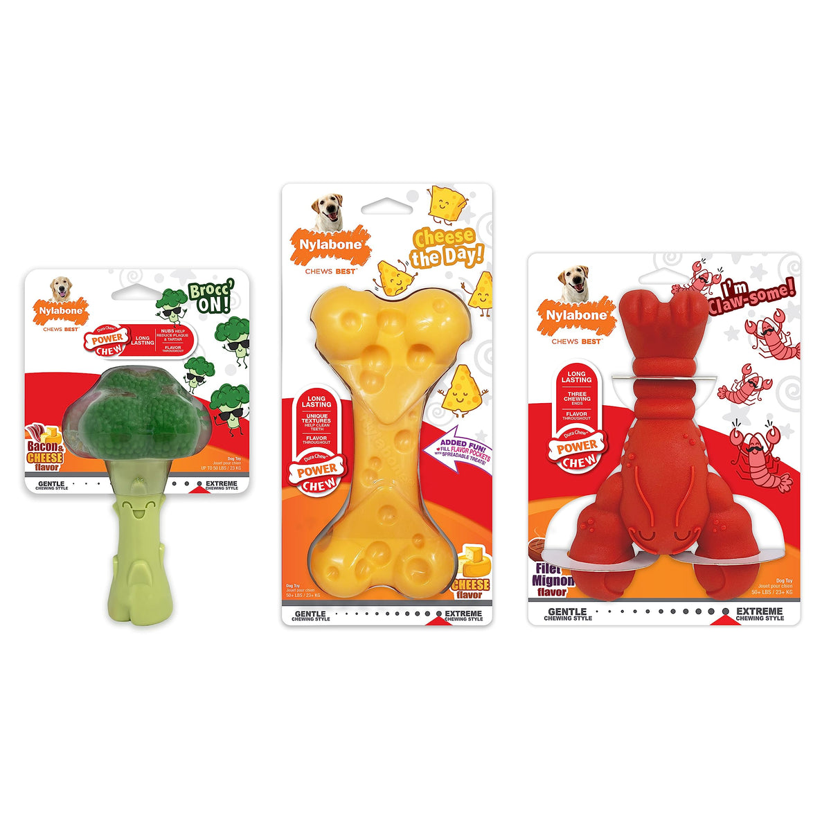 3 Pack Dog Chew Toys S41276