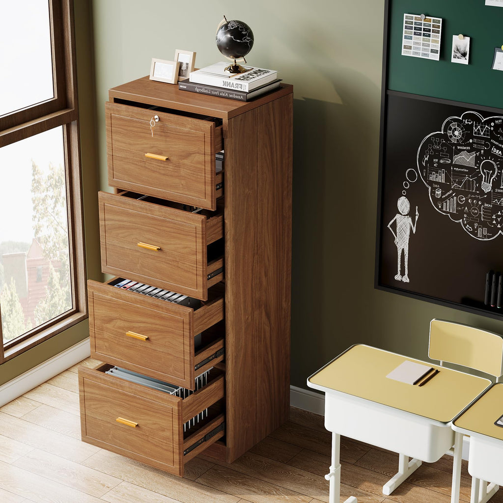 4 Drawer File Cabinet with Lock S2532