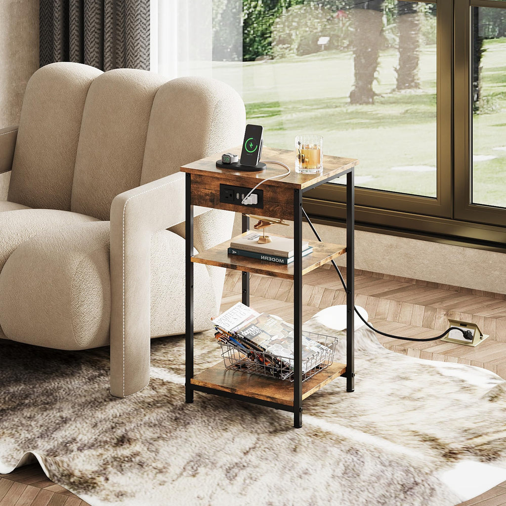 End Table with Charging Station V939378